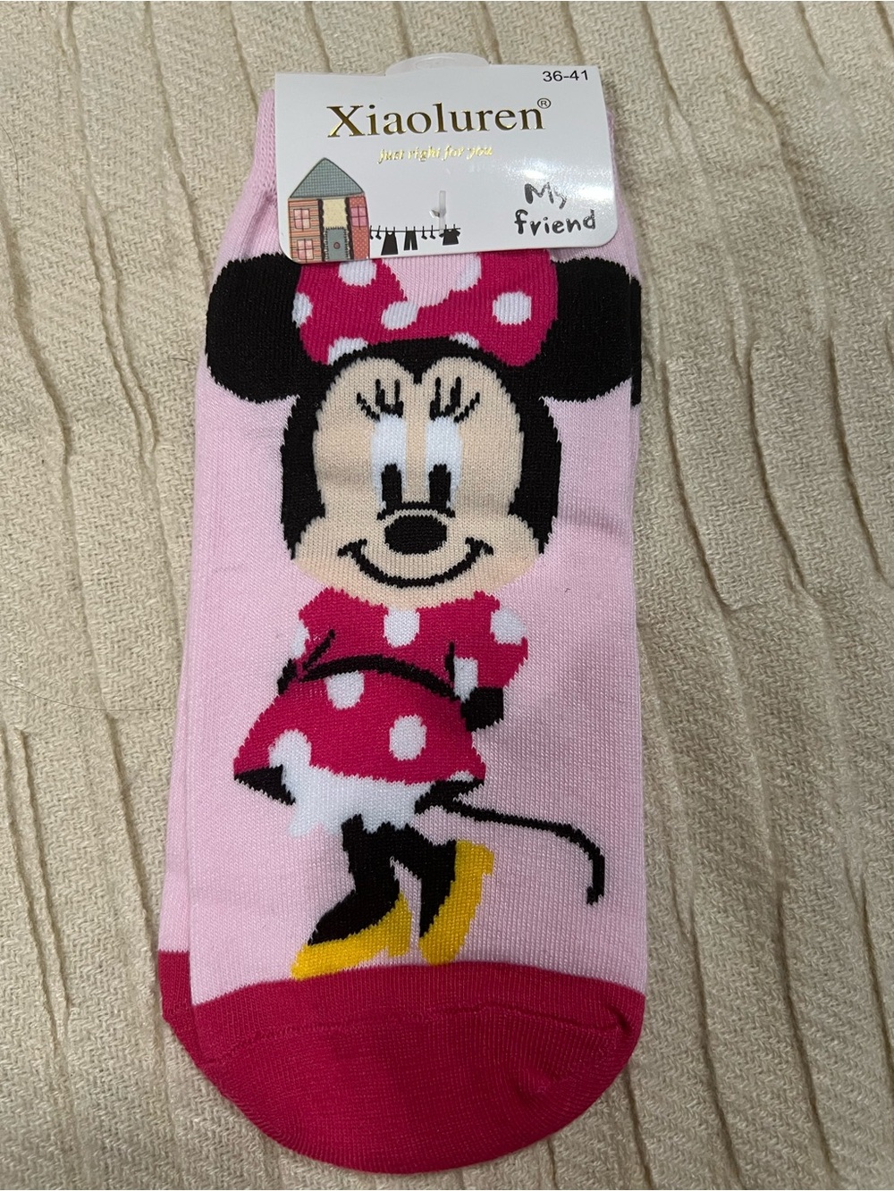 Cartoon Character Socks Minnie and Daisy Inspired Fashion Socks Bundle NWT - Picture 3 of 4